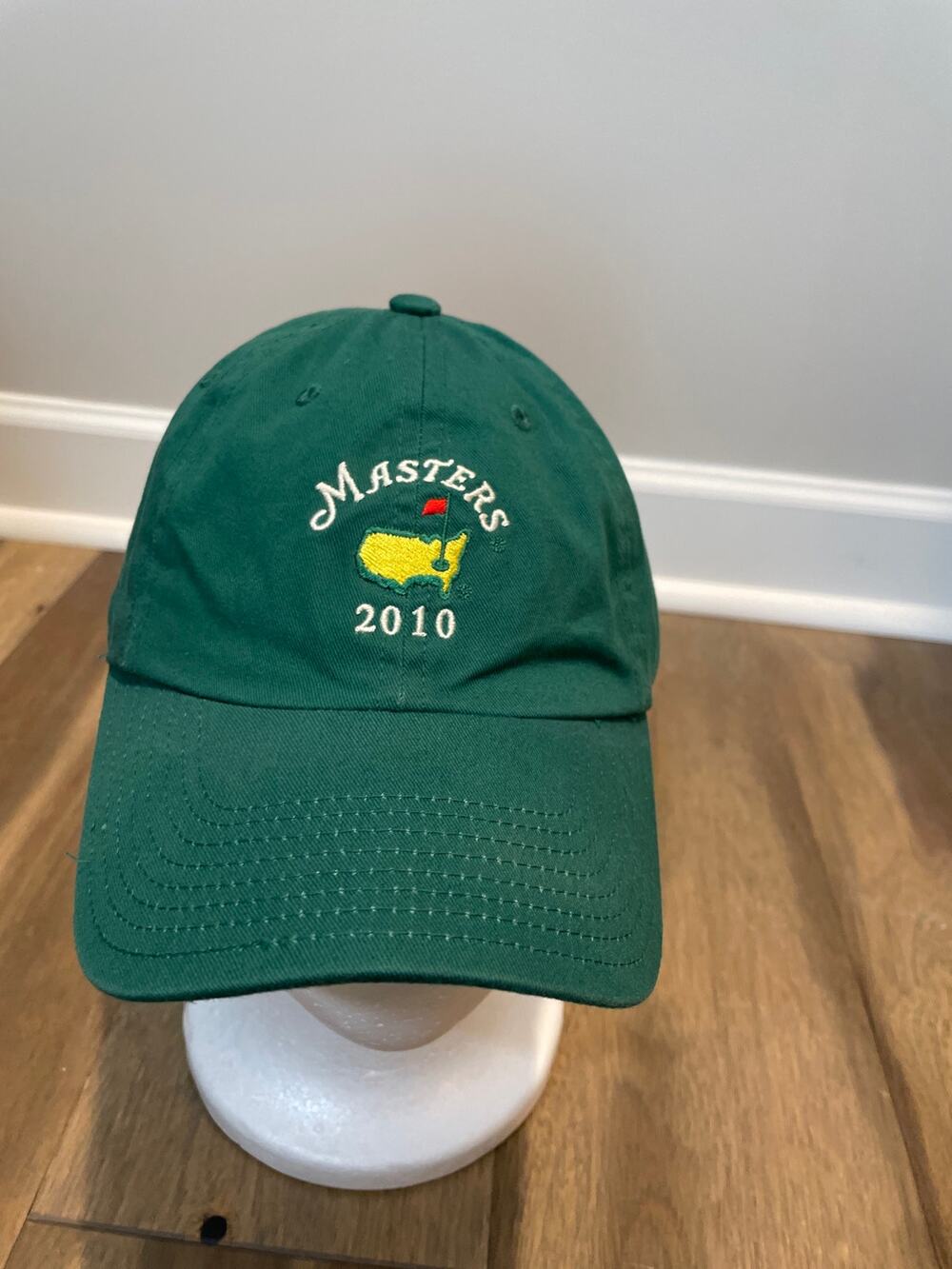 Masters Tournament 2010 Golf Hat American Needle Green 100% Cotton